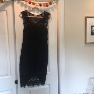 Free people bodycon lace slip festival dress